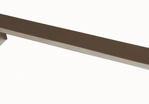B004 Greep HIOS Pal afst.160mm RVS Greep keukenkast 160mm HIOS: platte U-greep van RVS-strip
