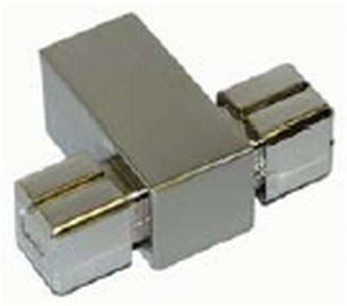 B016-Middenstuk-voor-Buis-Tube-18x18mm-23320-1 Middenstuk buis 23320: koppelstuk in RVS-look met aan beide kanten een aansluiting voor de buis