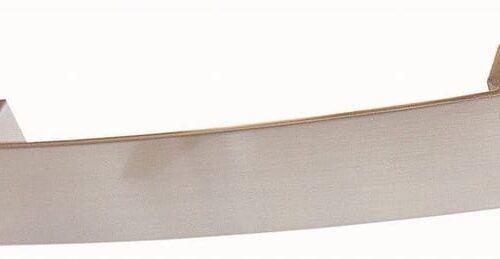 B017 Beugelgreep afst.160mm RVS-look Beugelgreep 160mm RVS-look: gebogen brede band met opstaande uiteinden