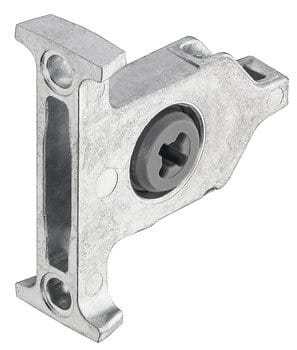 Blum Frontbevestiging TBX Antaro Blum frontbevestiging TBX Antaro: grijze frontbevestiging van zink-aluminium met kruiskopschroef
