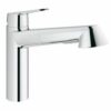 Grohe Eurodisc 32257-002 Cosmopolitan keukenkraan in chroom met uittrekbare handdouche