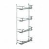 Kruidenrek chroom met vier etages voor 4 × 3 kruidenpotjes
